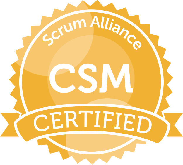 Certified Scrum Master Logo - Standard