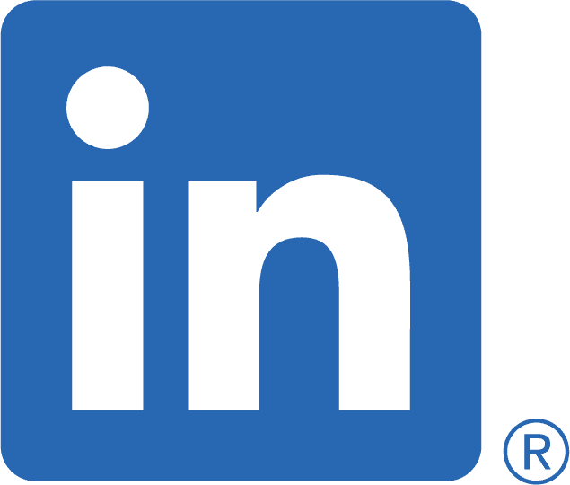 LinkedIn blue icon